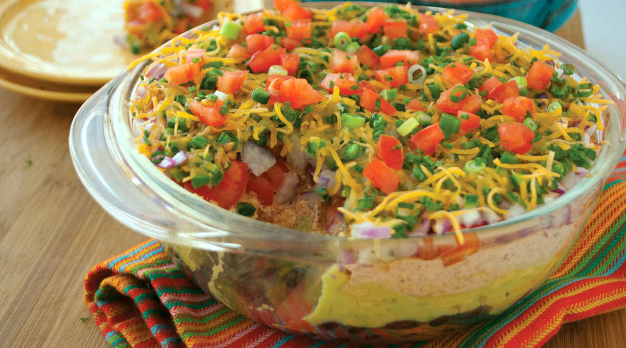 Healthy Seven Layer Dip - Baton Rouge Clinic