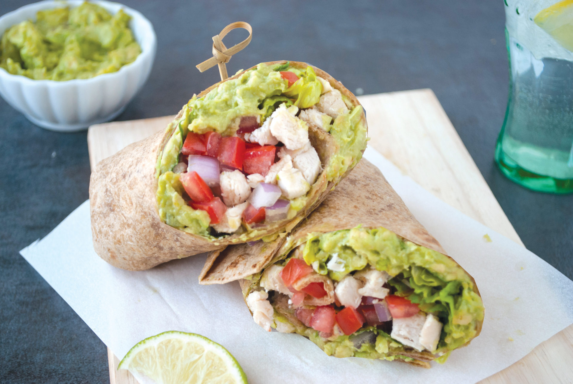 Chicken Avocado Wrap Baton Rouge Clinic