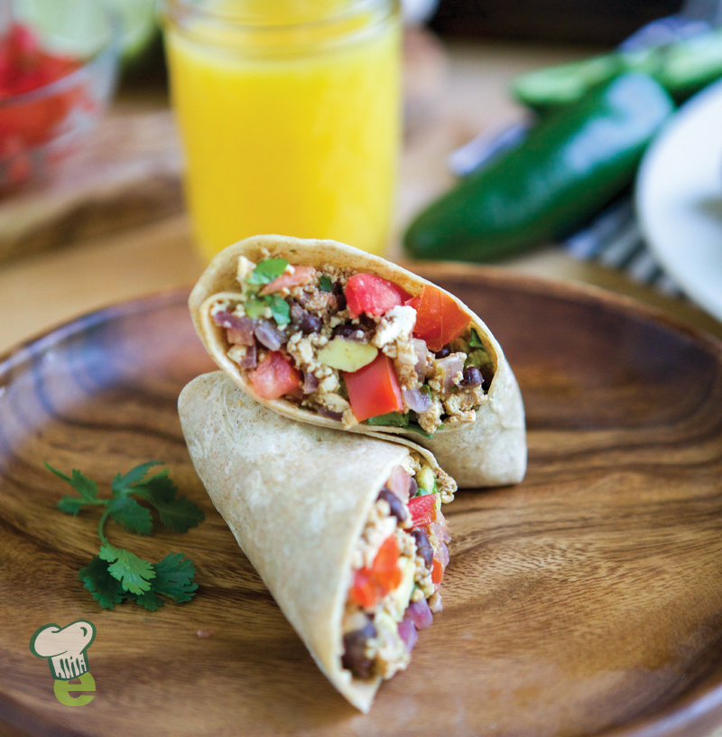 Tofu Breakfast Burrito - Baton Rouge Clinic