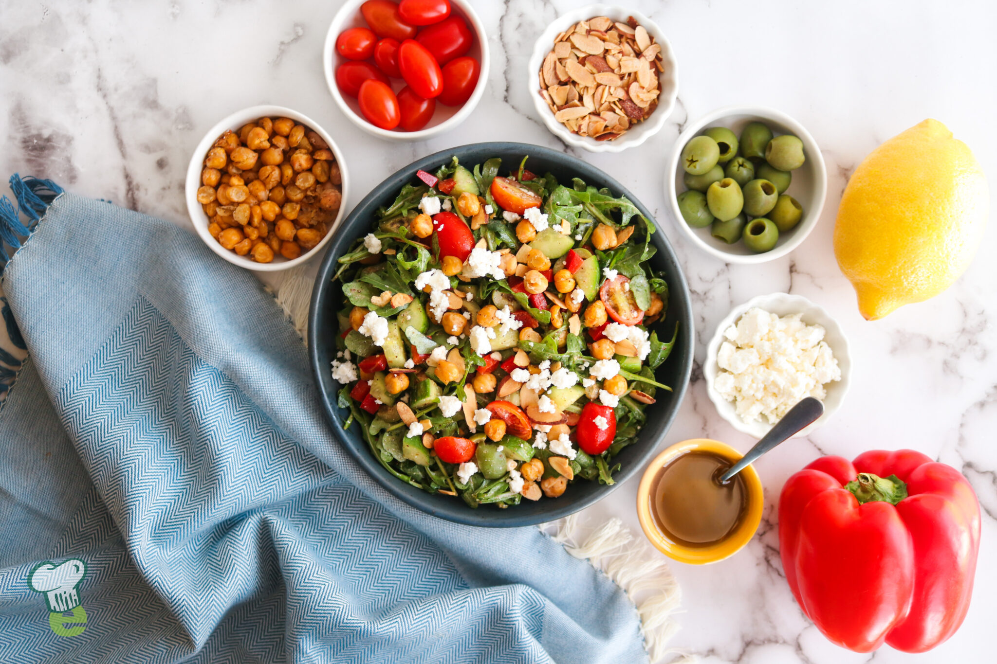 Mediterranean Chopped Salad Baton Rouge Clinic